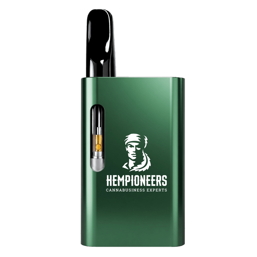 Hempioneers custom Lapis Battery in forest green