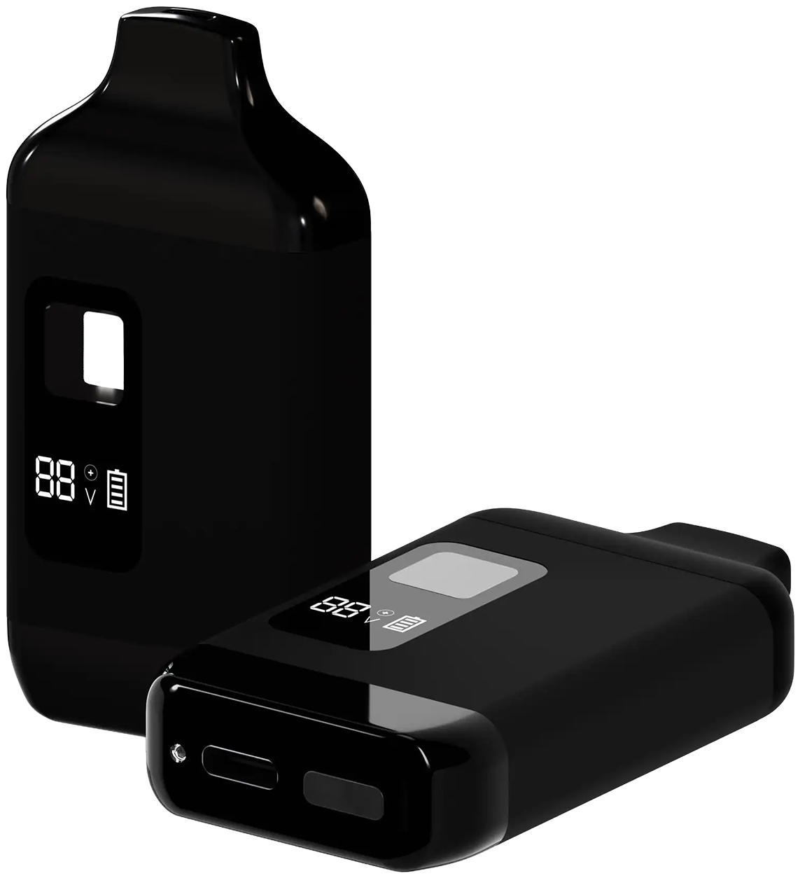Prime Plus LED display screen showing voltage and battery